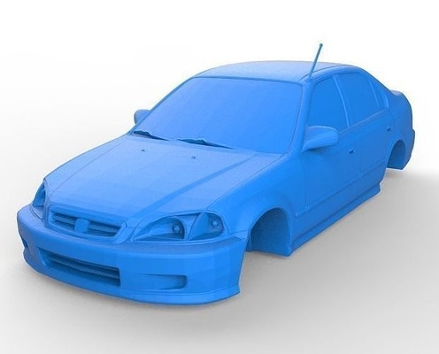 honda staatsbürgerlich ferien stl datei drucken japan 3d hobby diy automobil 3d print model - Mito3D