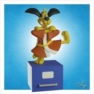 hong kong phooey fanart art cartoon character comic strip miniatures sculptures 3d print model - Mito3D