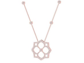 hongkong diamond pendant 3096 jewelry fashion accessories gold woman women design lady pendants 3d print model - Mito3D