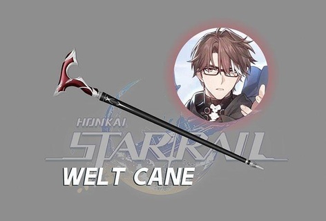 honkai star rail - welt cane cosplay anime accessories game character games toys 3d print model - Mito3D