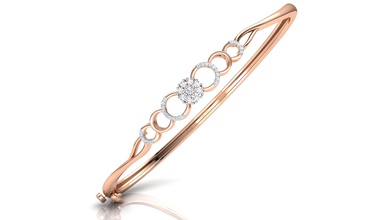 cerceaux diamant bracelet mariage bijoux or bague argent gemme bijou imprimable engagement blanc sterling mode brillant engagem platine impression bracelets 3d print model - Mito3D