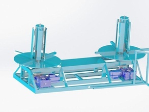 horizontal decoiler machine uncoiler sale sheet metal manual hydraulic price science engineering 3d print model - Mito3D