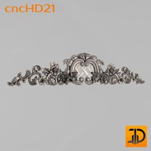 horizontal de la decoración casa cnc creación prototipos tallada decorativos en arquitectura detalles 3d print model - Mito3D