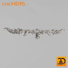 horizontal decor house cnc prototyping carved decorative architectural details decoration 3d print model - Mito3D