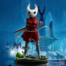 hornet statue of woman holding sword lady female girl fantasy clothing art scifi game character hollow knight hollowknight switch toys games sculptures 3d print model - Mito3D