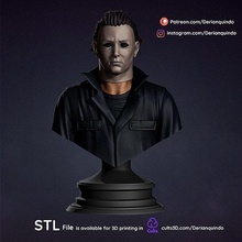 horror collection - slasher icons michael myers halloween michaelmyers spooky creepy disguise scary haunted movies bust killer evil monster 3dprint readytoprint games toys scifi 3d print model - Mito3D