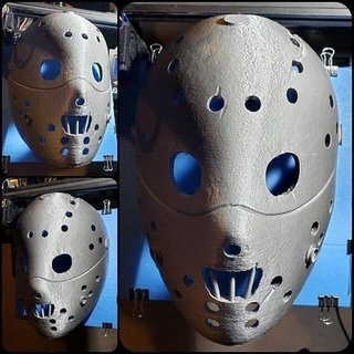 korku ezmek 3pack Jason Hannibal öğretim görevlisi maskeler stls katiller cadılar bayramı püre korkutucu Cuma 13th kuzular Sessizlik cinayet kötü stl Sanat taramalar kopyalar 3d print model - Mito3D