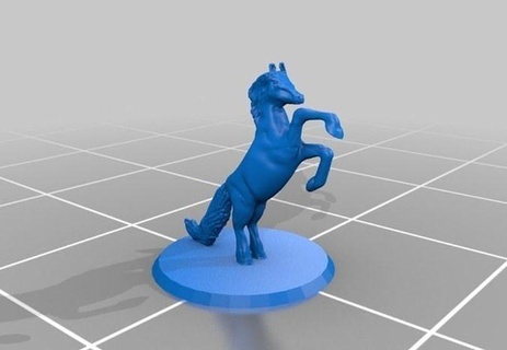 cavallo animale animali scultura natura statua sculture arte 3dprint 3d print model - Mito3D