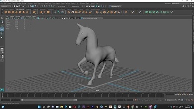 horse 3d modeling print model 3dmodeling 3dprinting 3dmodel freehorse maya 3dstl blender games toys 3d print model - Mito3D