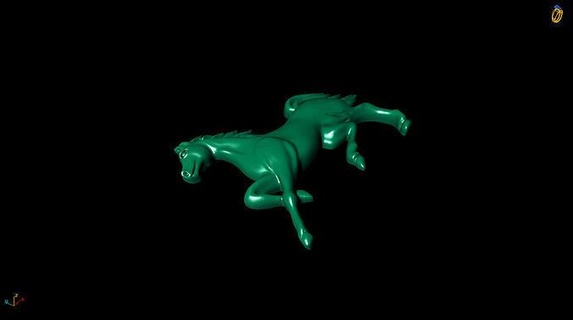 horse 3d print model cnc sculptures jewelry relief diamond ring art 3d print model - Mito3D