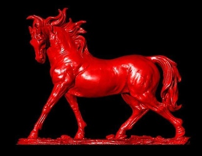 cavalo escultura modelo produzir código sct052 esculturas arte miniaturas impressão estatuetas decoração imprimível personagem estátua homem humano Projeto miniatura desenho animado brinquedo figuras 3d print model - Mito3D