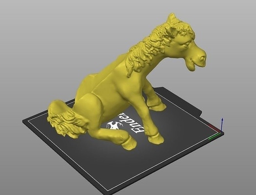 horse wine holder sculpture decoration house decor 3d print model - Mito3D