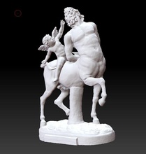 cavaliere statua art dio monster figura sculture 3d print model - Mito3D