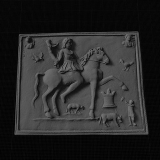 horseman thrakian treasure ancient old art 3d print model - Mito3D