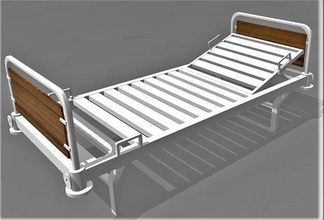 hospital cama mobília casa dormir paciente interior Ciência médico cirúrgico leito medicamento unidade Terapia Intensiva 3d print model - Mito3D