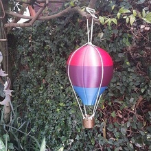 hot air balloon decor pot house 3d print model - Mito3D