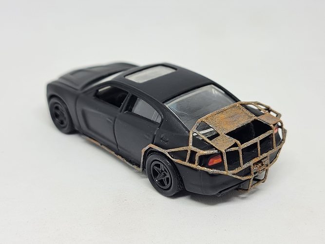 chaud roues vite furieux braquage esquive chargeur brésil grille acier 1 64 srt loisir diy automobile 3D print model - Mito3D