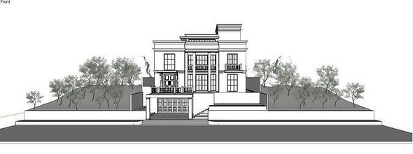 haus 2 architektonisch architektur gebäude window außen stadt konstruktion villa tür backstein geschichte familie vorort wohnhaft 3d print model - Mito3D