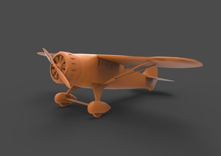 howard dga-6 die Fluggesellschaften Flugzeug hobby diy hobby-Heimwerker automotive 3d print model - Mito3D
