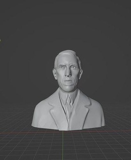 Howard Phillips Lovecraft hp Amerikan yazar tuhaf Bilim fantezi korku kurgu Cthulhu mitos şair Sanat heykeller Edgar Allan şiir 3d print model - Mito3D