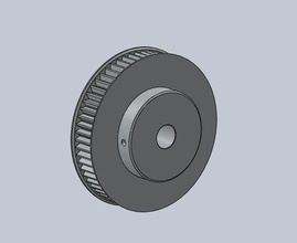 htd-5m timming puleggia 60 denti htd 5m cnc 3d la stampante alluminio cintura il design tecnologia metallizzato Stampante covid 19 le risorse di protezione scienza ingegneria 3d print model - Mito3D