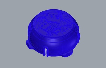 hub cap fiat steel wheel pcd98 old car automobile hobby diy mechanical parts mun ny re pare 3d print model - Mito3D