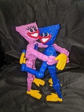 huggy wugg kissy signorina sirena testa abbracciato baci giochi giocattoli 3d print model - Mito3D