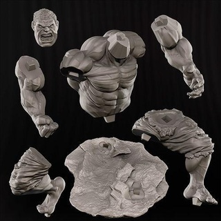 hulk 3d stampa meraviglia shehulk supereroe eroe Vendicatori in forma mutazione thor uomo ferro Capitano Ragno arte sculture 3d print model - Mito3D