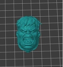 hulk smash wütend kopf zahlen wunder held superheld comic übermensch ironman kopfform dc benutzerdefiniert spielzeuge zahl ucm spiele 3d print model - Mito3D