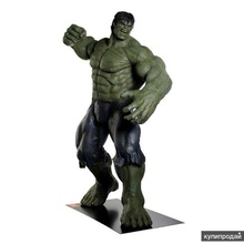 hulk statua meraviglia film eroe verde grande arte scansioni repliche 3d print model - Mito3D