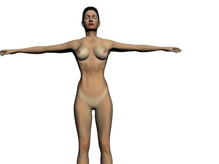 human anatomy 3d model body retina character figure art woman printing 3dmodel 3dhuman baby babymodel print cnc 3dyazici 3dmax 3dmodeling quality games toys 3d print model - Mito3D