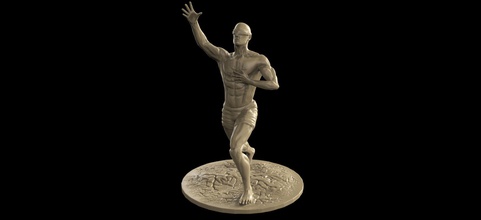 insan heykel vücut adam erkek anatomi karakter 3dprint hediye sanat fitness dekoratif şekil heykeller 3d print model - Mito3D