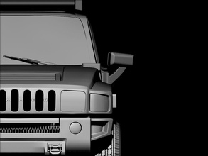 hummer 3d print model hummer military army jeep war 4x4 vehicle military truck large truck games toys games toys
