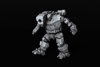 hunchback sci fi scifi robot mech battletech mwo warrior print printing games toys board 3d print model - Mito3D