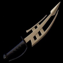 cazador x chrollo cuchillo anime manga espada daga hxh 3d impresión modelo pasatiempo bricolaje diy walsh3d 3d print model - Mito3D