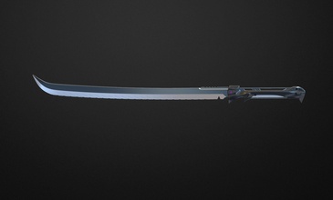 cazador de espada del destino la moda hunter legendario juego el cuchillo 3dprinting otros cosplay arma 3d print model - Mito3D
