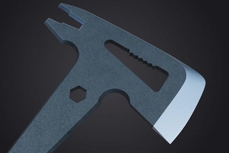hunters axe - 3d printing hunter division print weapon toy survival game games toys 3d print model - Mito3D