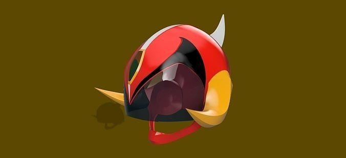 hurricane polimar cosplay helmet action figure tokusatsu 3d model super hobby diy 3d print model - Mito3D