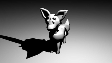 hutch fox giochi-giocattoli carattere art corpo giochi i giocattoli 3d print model - Mito3D