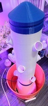 3d stampato idroponico torre idroponica impianti 3dprint passatempo fai 3d print model - Mito3D