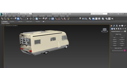 hymer kampçı makine seyahat ev arabası kamp araç hobi kendin yap mekanik parçalar 3d print model - Mito3D