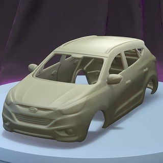 hyundai ix35 Tucson 2011 yazdırılabilir araba vücut yuva ölçülü Tamiya rc miniz kontrol tarayıcı Ninco Kyosho scx eksenel oyunlar oyuncaklar oyun Aksesuarlar 3d print model - Mito3D