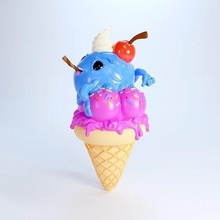 buz krem göt tatlı süt soğuk vanilya koni kek çikolata 3d baskı gıda i̇çmek oyunlar oyuncaklar 3d print model - Mito3D