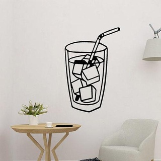 ice cup 2d decor wall art decoration 3d print model - Mito3D