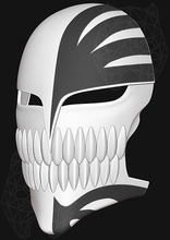ichigo hollow mask toy helmet cosplay anime angry skull costume games toys 3d print model - Mito3D