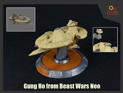 iconic ship series gung ho transformers beast wars neo games toys 3d print model - Mito3D