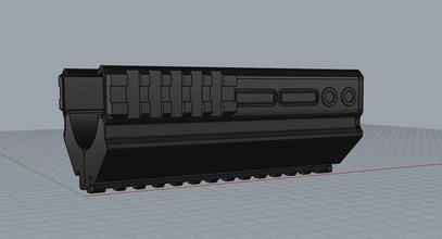 ics cpx08 batería soporte mod3 cxp cxp08 porta bateria airsoft personalizado bricolaje diy pistola aire comprimido impresora 3dprinter pasatiempo 3d print model - Mito3D