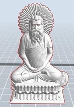 idol 3d printable model statue sculpture religion art temple sculptures 3d print model - Mito3D