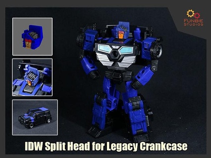 idw split head transformers legacy crankcase games toys 3d print model - Mito3D