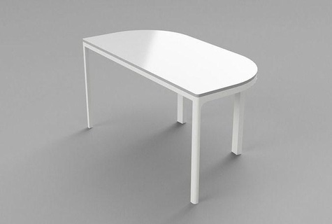 ikea bekant conference table furniture interior chair meeting room modern office desk design model house 3d print model - Mito3D